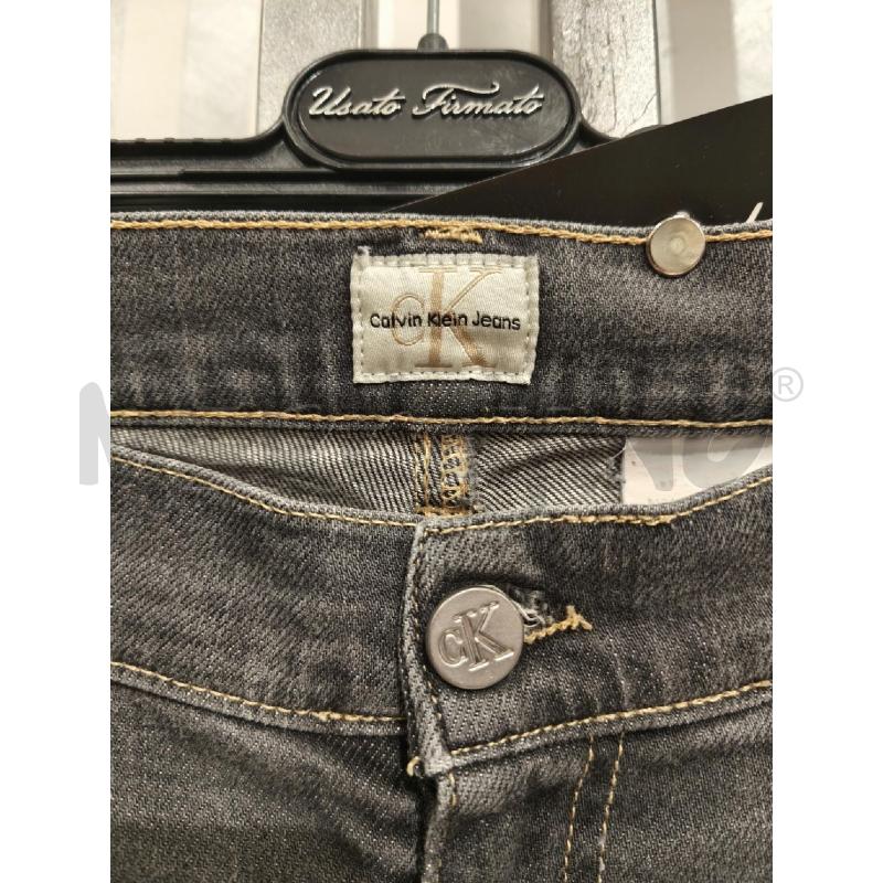 JEANS UOMO CALVIN KLEIN JEANS GRIGIO | Mercatino dell'Usato Campobasso 2