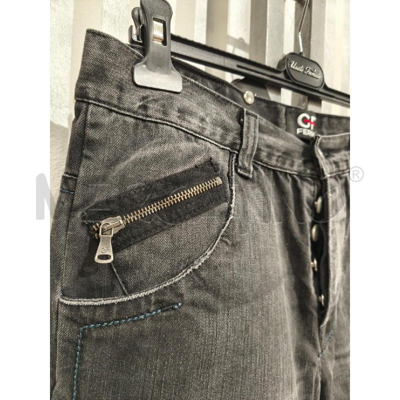 JEANS UOMO FERRÈ GRIGIO SCURO TASCHINA ZIP | Mercatino dell'Usato Campobasso 3
