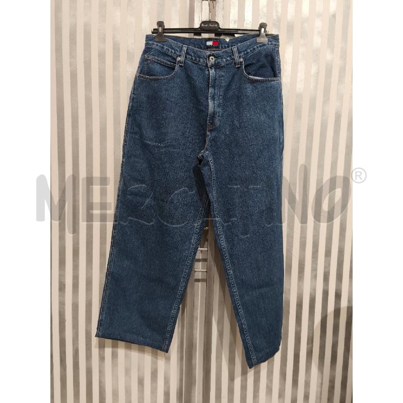 JEANS UOMO TOMMY HILFIGER JEANS BLU SCURO TASCONI RETRO | Mercatino dell'Usato Campobasso 1