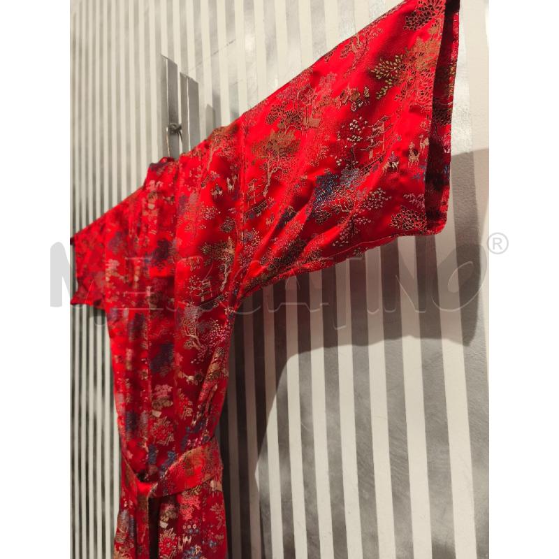 KIMONO PEONY BRAND SHANGHAI CHINA ROSSO | Mercatino dell'Usato Campobasso 4