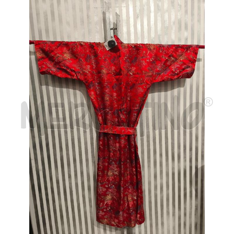 KIMONO PEONY BRAND SHANGHAI CHINA ROSSO | Mercatino dell'Usato Campobasso 5
