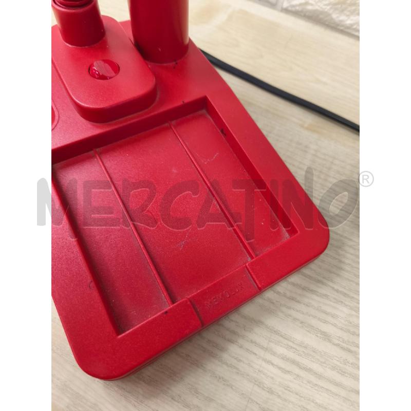 LAMPADA DA SCRIVANIA MEMOLUX ROSSA  | Mercatino dell'Usato Campobasso 2
