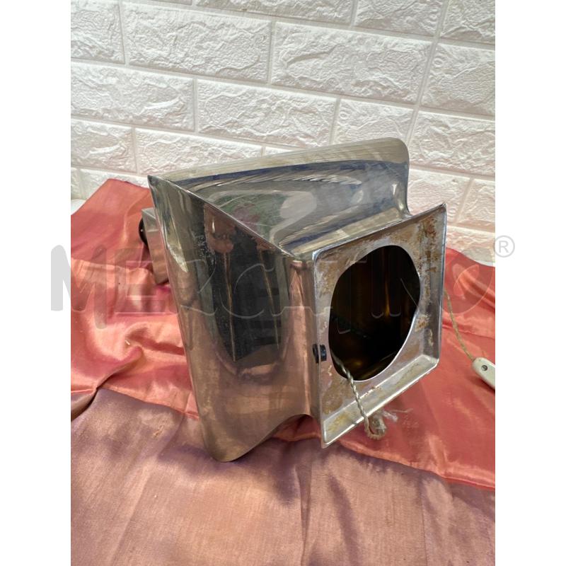 LAMPADA INOX ANNI 70 DA RIV | Mercatino dell'Usato Campobasso 4