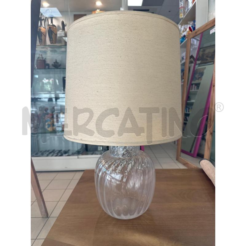 LAMPADA STILE TOMMASO BARBI VETRO  | Mercatino dell'Usato Campobasso 3