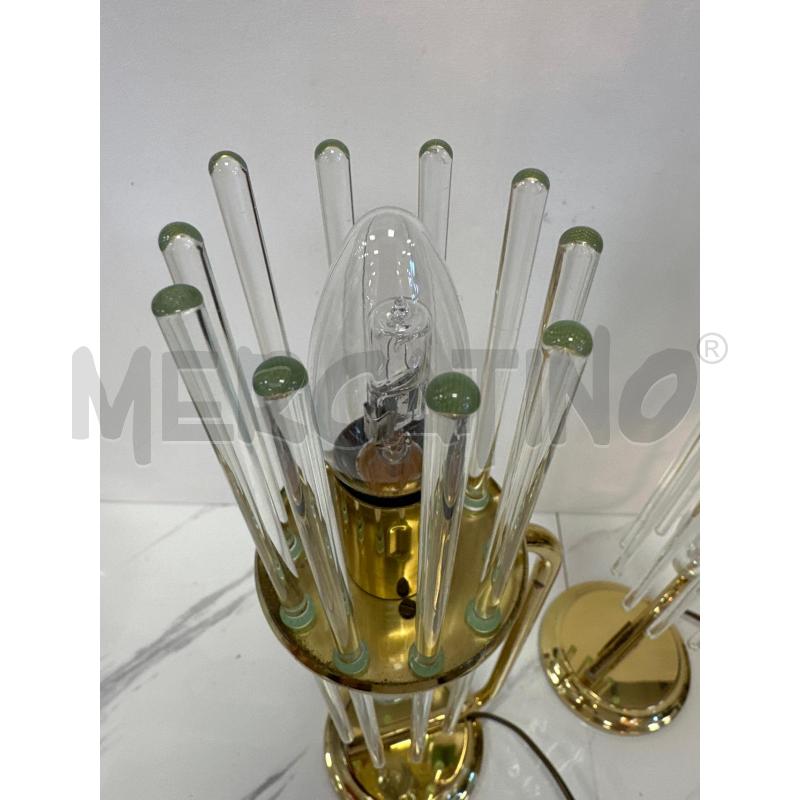 LAMPADE PZ. 2 SCIOLARI CON VETRI H 43 CM | Mercatino dell'Usato Campobasso 4