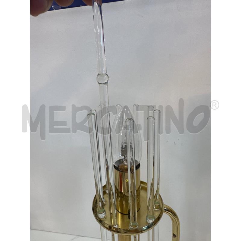 LAMPADE PZ. 2 SCIOLARI CON VETRI H 43 CM | Mercatino dell'Usato Campobasso 5