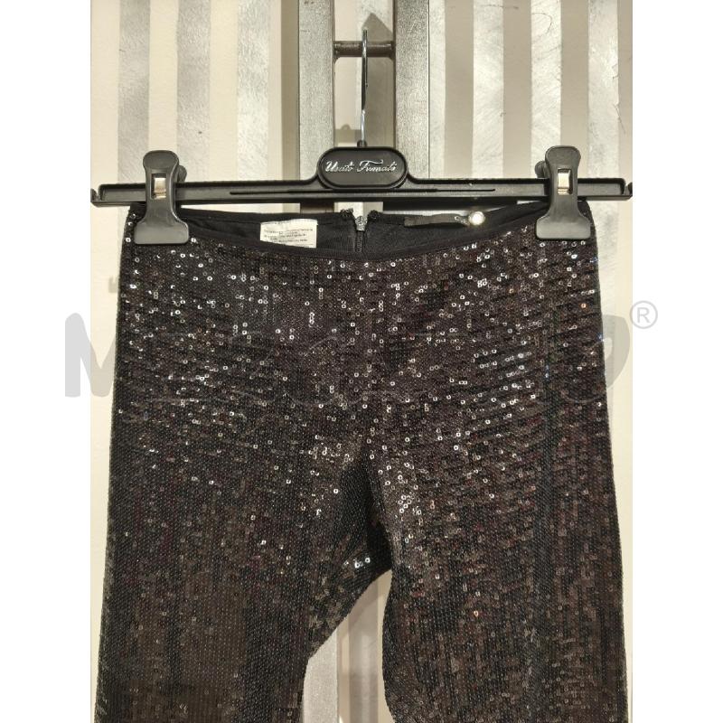 LEGGINGS DONNA GUESS NERO PAILLETTATO | Mercatino dell'Usato Campobasso 3