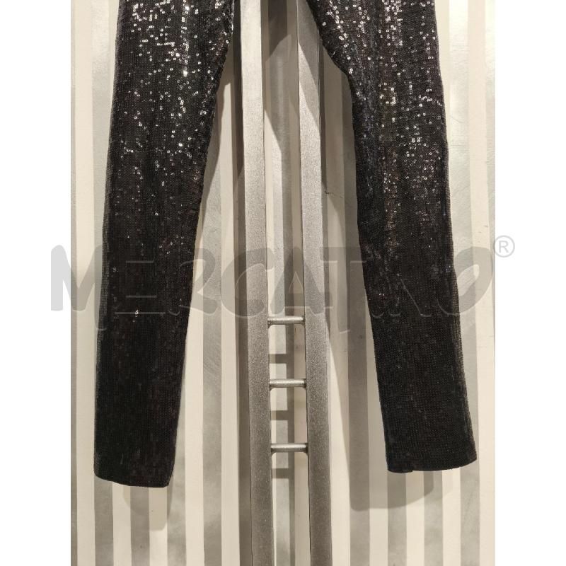 LEGGINGS DONNA GUESS NERO PAILLETTATO | Mercatino dell'Usato Campobasso 4