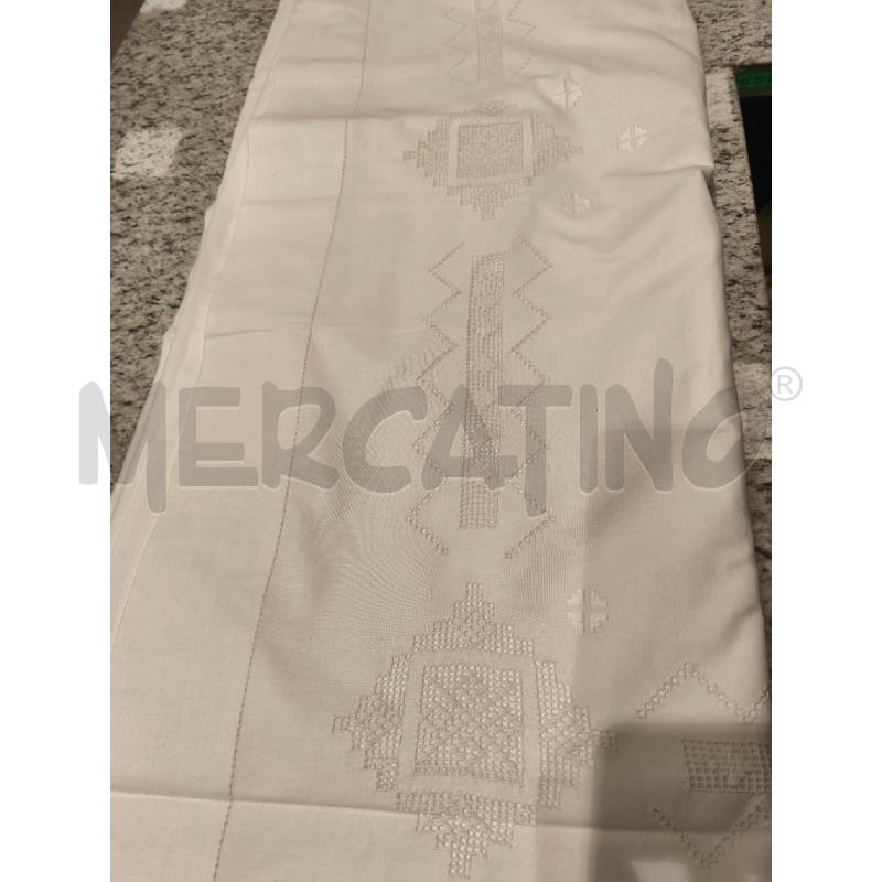 LENZUOLO MATRIMONIALE BIANCO RICAM TIP UNCIN | Mercatino dell'Usato Campobasso 3