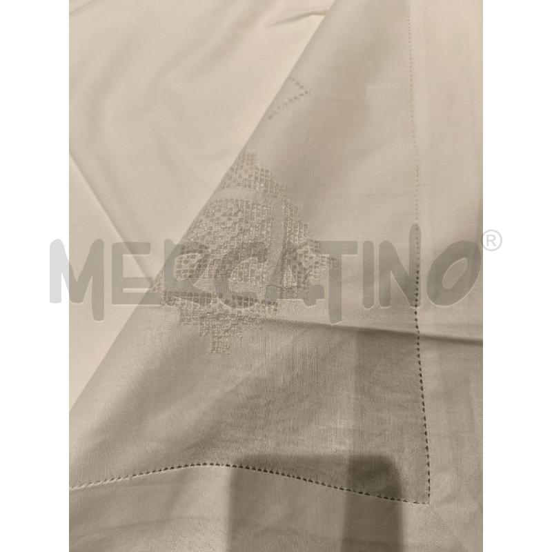 LENZUOLO MATRIMONIALE BIANCO RICAM TIP UNCIN | Mercatino dell'Usato Campobasso 4