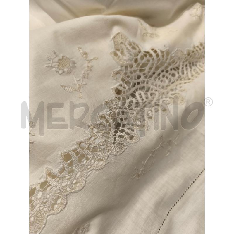 LENZUOLO MATRIMONIALE CON TOMBOLO | Mercatino dell'Usato Campobasso 3