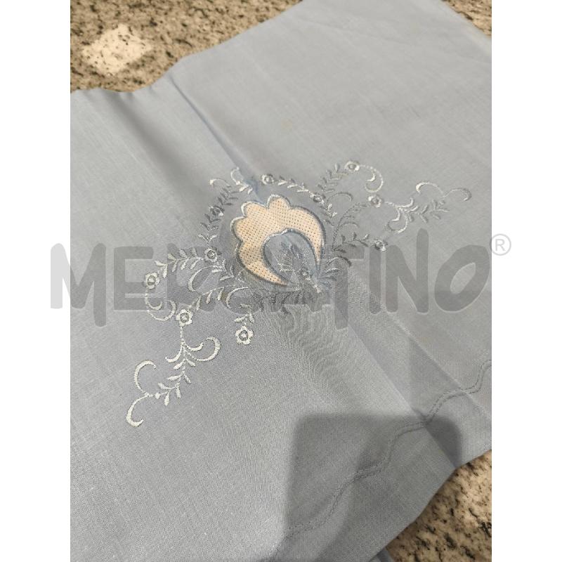 LENZUOLO MATRIMONIALE INDACO + 2FED. PUNTINI BIANCHI | Mercatino dell'Usato Campobasso 3