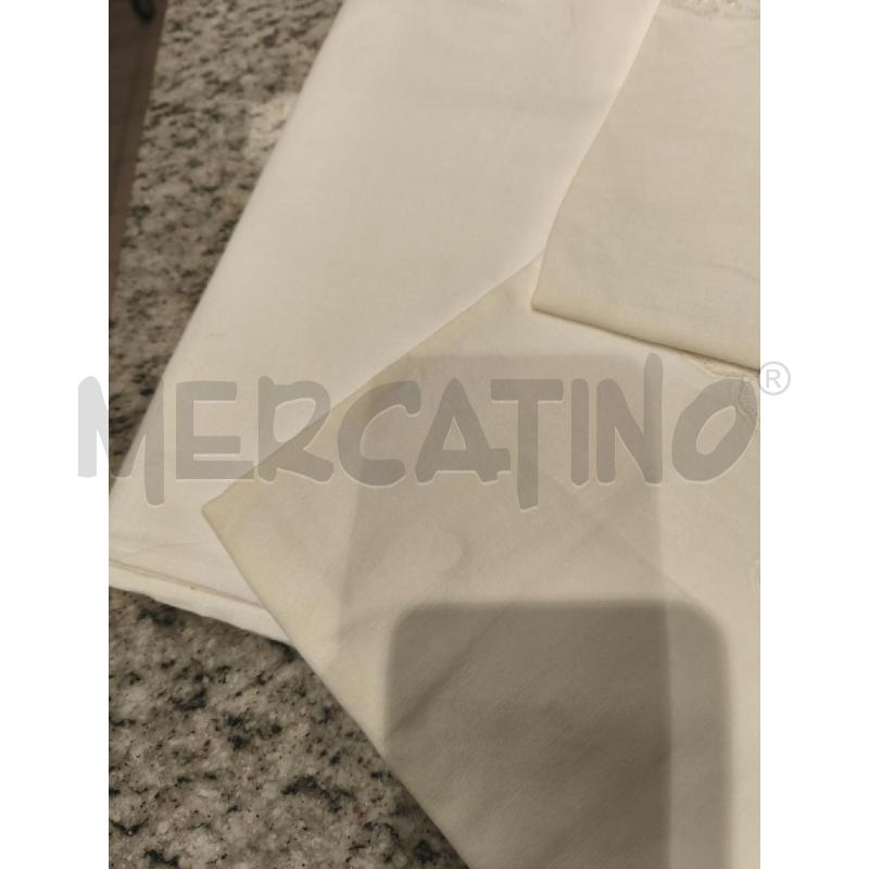 LENZUOLO MATRIMONIALE TOMBOLO + 2FED. | Mercatino dell'Usato Campobasso 3