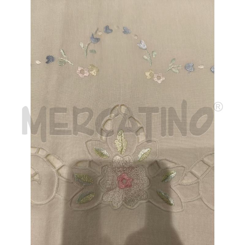 LENZUOLO MATRIMONIALE + 2FED. FIORI SFUMATI | Mercatino dell'Usato Campobasso 4