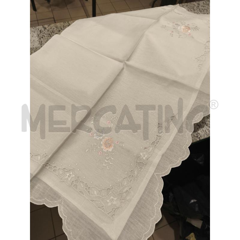 LENZUOLO MATRIMONIALE + 2FED. FIORI SFUMATI | Mercatino dell'Usato Campobasso 2