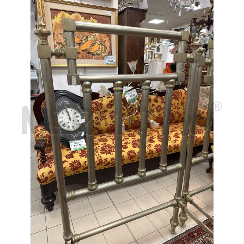LETTO SINGOLO OTTONE AMERICANO EPOCA  | Mercatino dell'Usato Campobasso 1