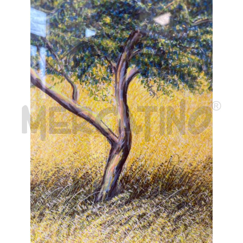 LITOGRAFIA RIP. AZZINARI ALBERO NEL CAMPO 84X65 CM C. | Mercatino dell'Usato Campobasso 5