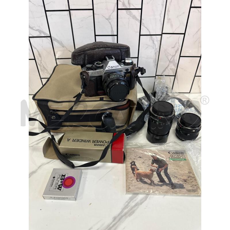 MACCHINA FOTOGRAFICA CANON AE 1 CON ACCESS. | Mercatino dell'Usato Campobasso 1