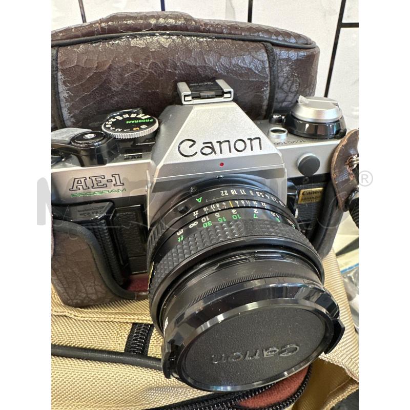 MACCHINA FOTOGRAFICA CANON AE 1 CON ACCESS. | Mercatino dell'Usato Campobasso 2