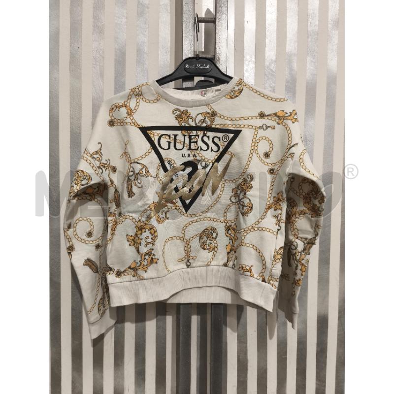 MAGLIA BAMBINA GUESS BIANCO CATENE | Mercatino dell'Usato Campobasso 1