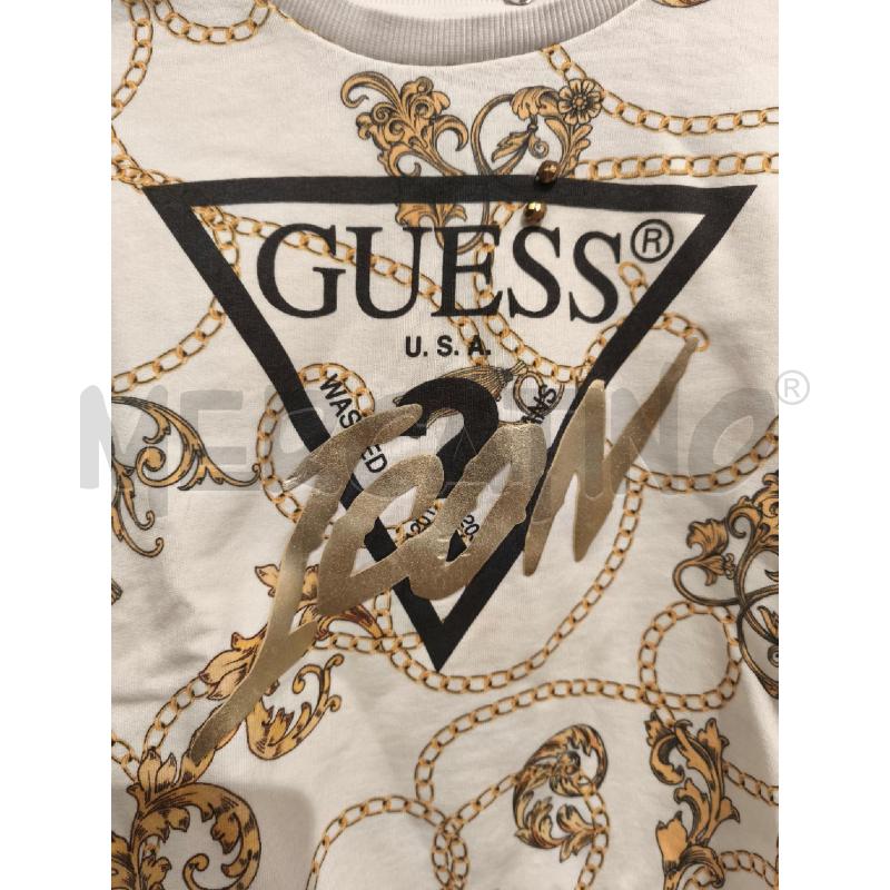 MAGLIA BAMBINA GUESS BIANCO CATENE | Mercatino dell'Usato Campobasso 3