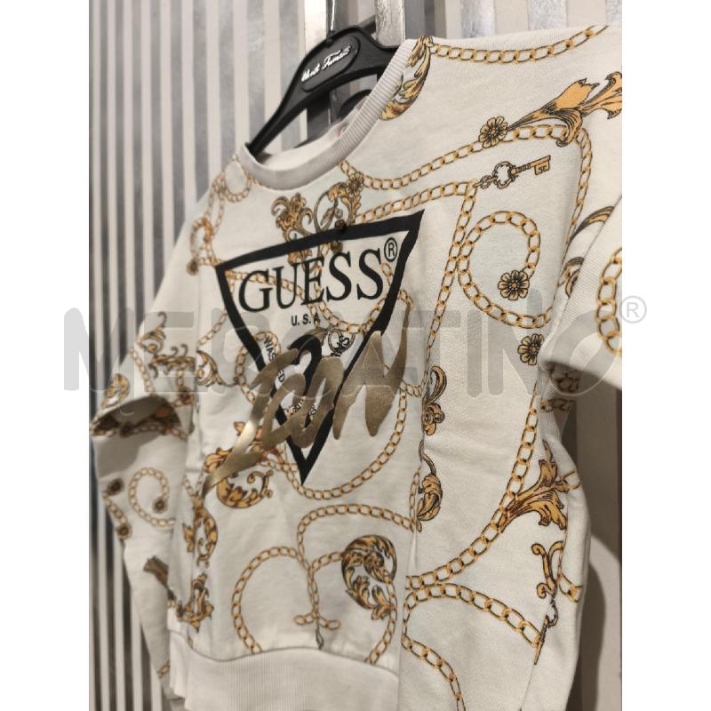 MAGLIA BAMBINA GUESS BIANCO CATENE | Mercatino dell'Usato Campobasso 4