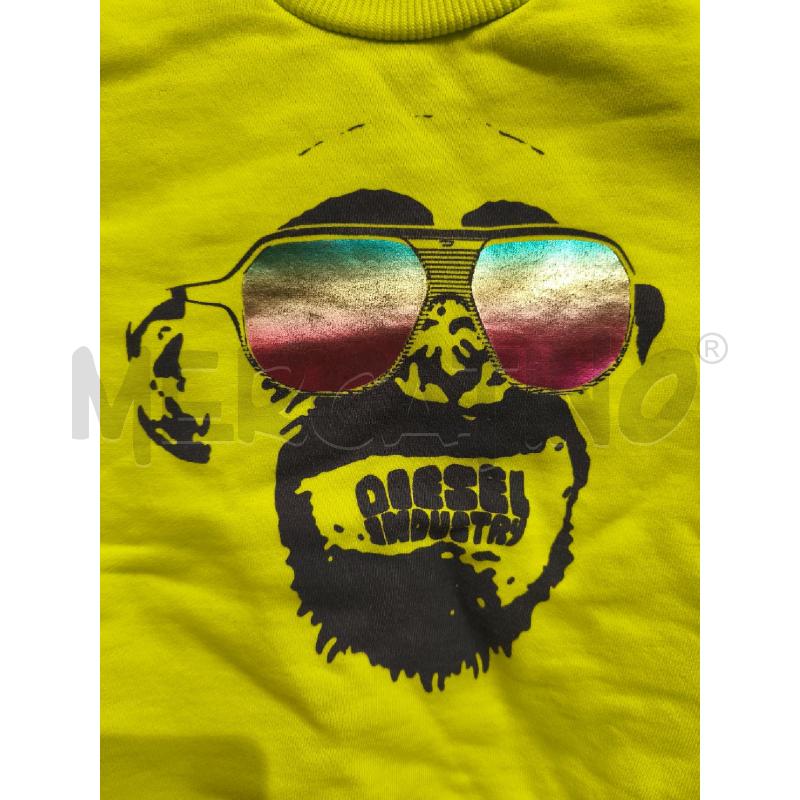 MAGLIA BAMBINO DIESEL GIALLO FLUO OCCHIALI | Mercatino dell'Usato Campobasso 4