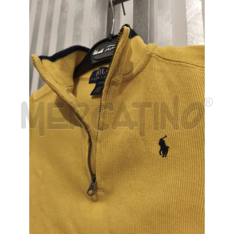 MAGLIA BAMBINO POLO RALPH LAUREN GIALLO NERO | Mercatino dell'Usato Campobasso 3