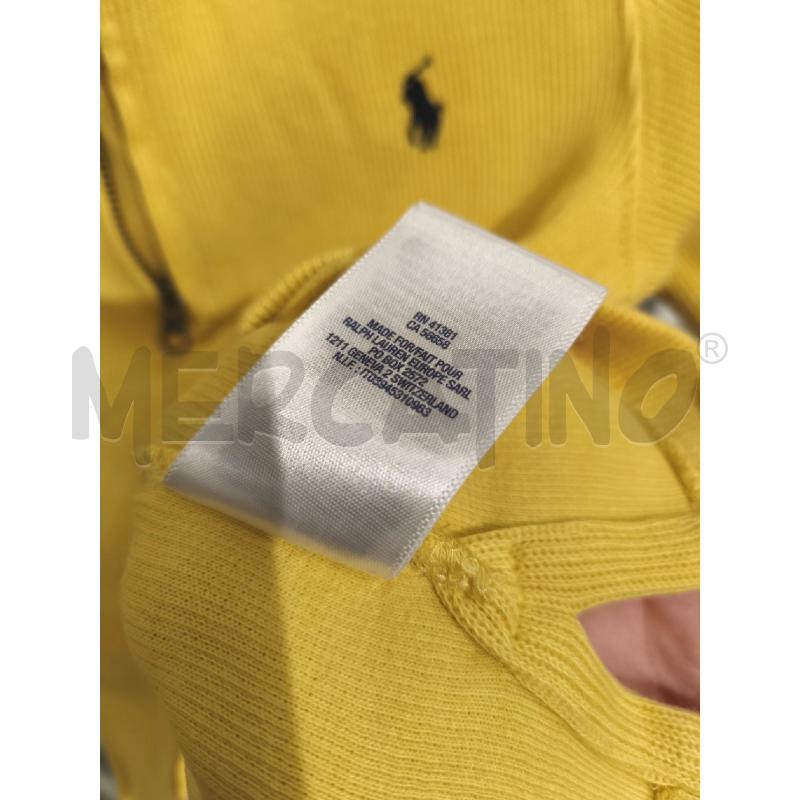 MAGLIA BAMBINO POLO RALPH LAUREN GIALLO NERO | Mercatino dell'Usato Campobasso 4