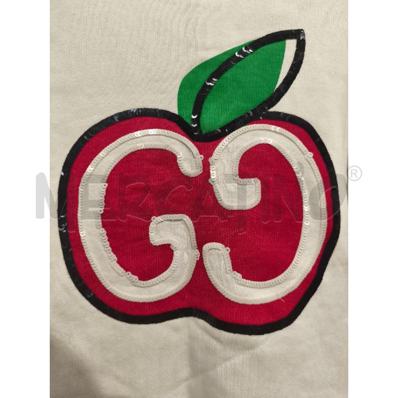 MAGLIA DONNA GUCCI PANNA MELA ROSSA | Mercatino dell'Usato Campobasso 2