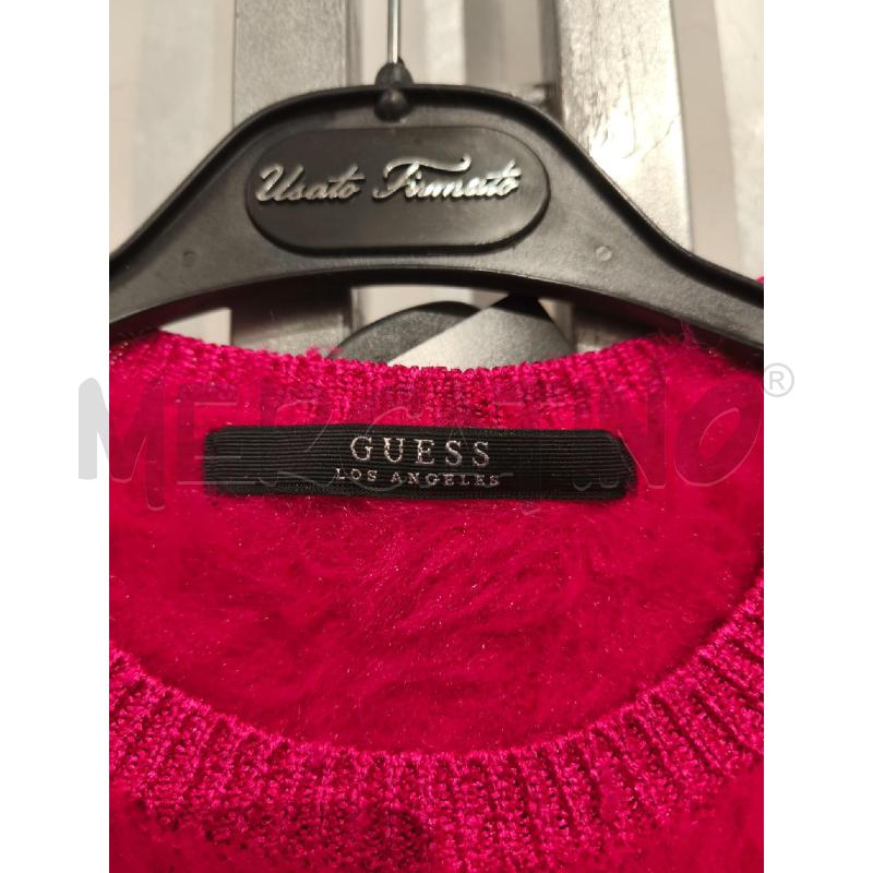 MAGLIA DONNA GUESS FUXIA PELOSETTA | Mercatino dell'Usato Campobasso 2