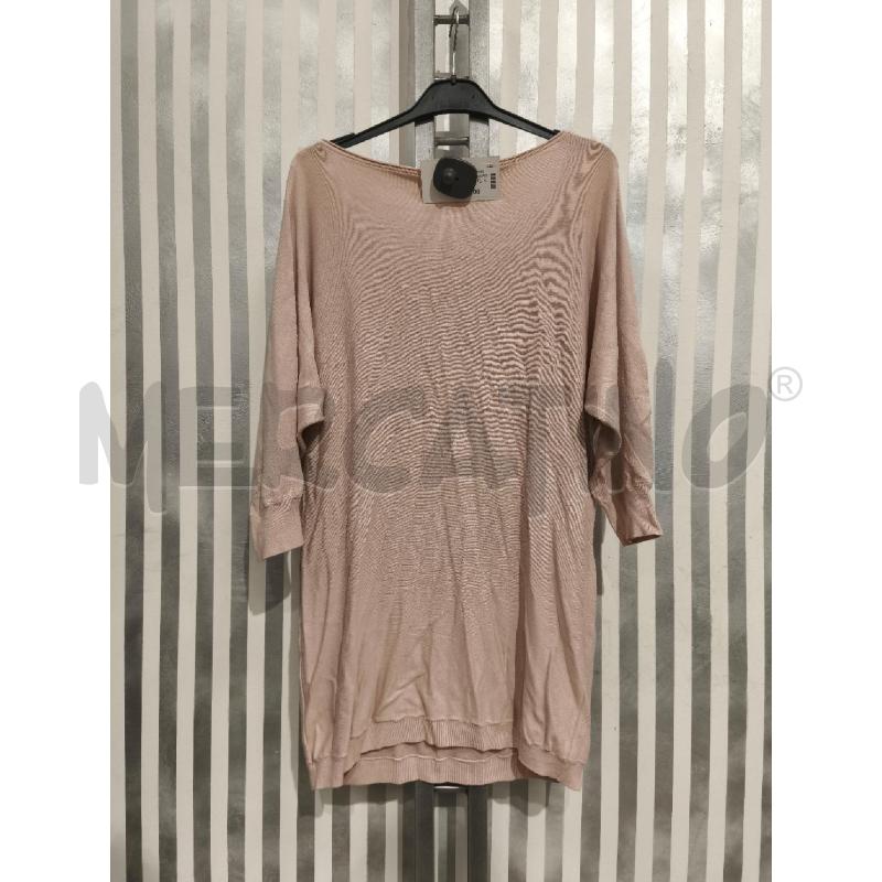 MAGLIA DONNA GUESS ROSA ANTICO STRASS MANICHE A PIPISTRELLO | Mercatino dell'Usato Campobasso 4