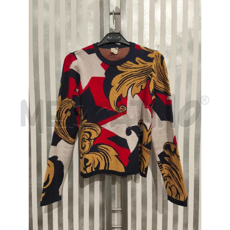 MAGLIA DONNA PINKO GIALLA ROSSA BLU PANNA | Mercatino dell'Usato Campobasso 1