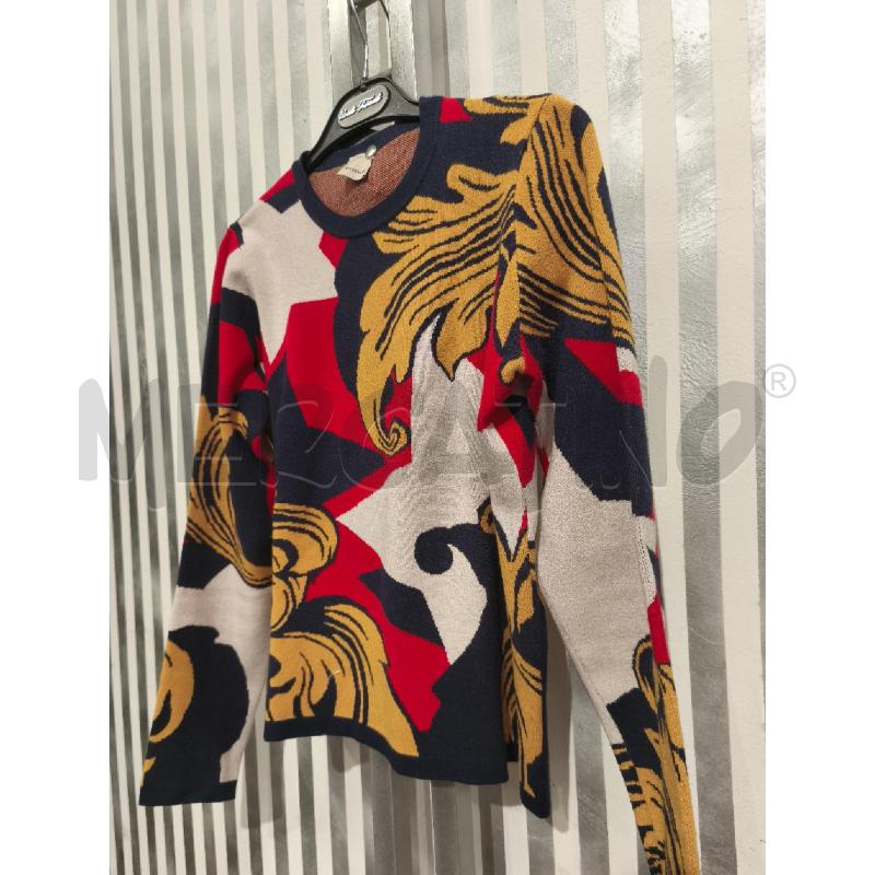 MAGLIA DONNA PINKO GIALLA ROSSA BLU PANNA | Mercatino dell'Usato Campobasso 4