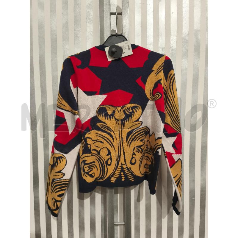 MAGLIA DONNA PINKO GIALLA ROSSA BLU PANNA | Mercatino dell'Usato Campobasso 5