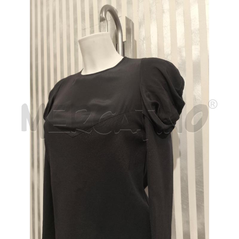 MAGLIA DONNA PINKO NERA PETTO E SPALLE SATINATI | Mercatino dell'Usato Campobasso 4