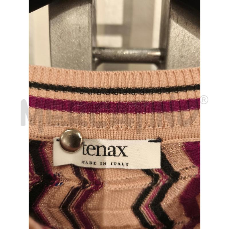 MAGLIA DONNA TENAX ROSA CIPRIA ZIGZAG NERO FUXIA | Mercatino dell'Usato Campobasso 2