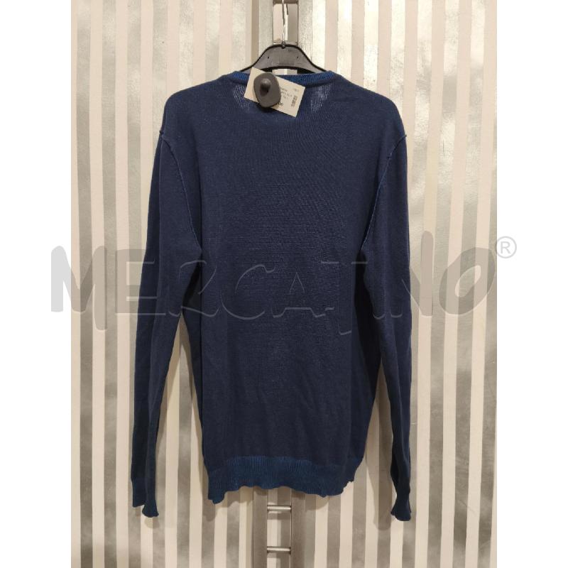 MAGLIA UOMO GUESS BLU COSTINE ORIZZONTALI | Mercatino dell'Usato Campobasso 5