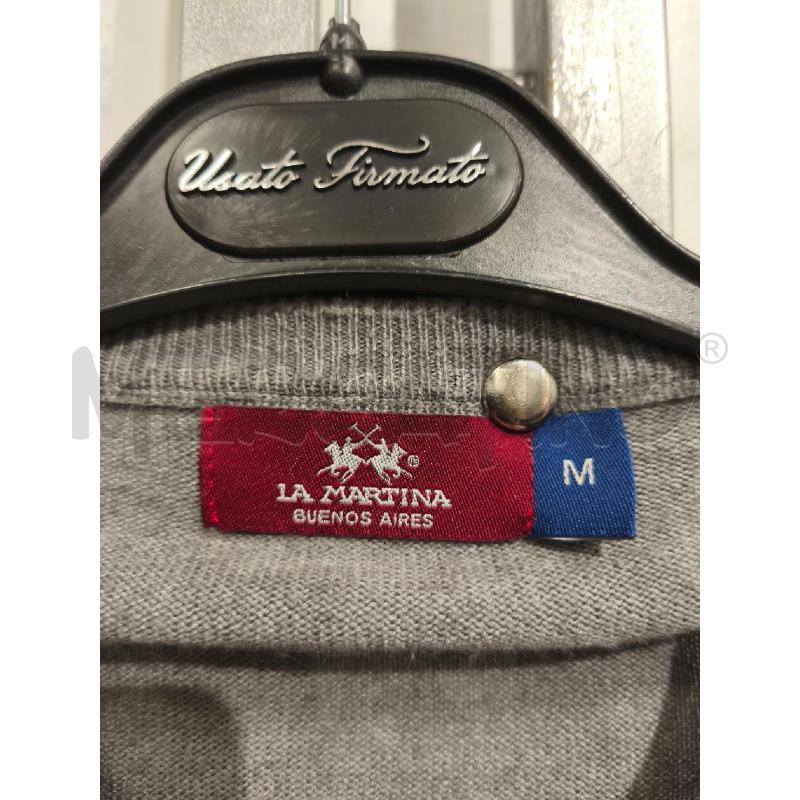MAGLIA UOMO LA MARTINA GRIGIA | Mercatino dell'Usato Campobasso 2