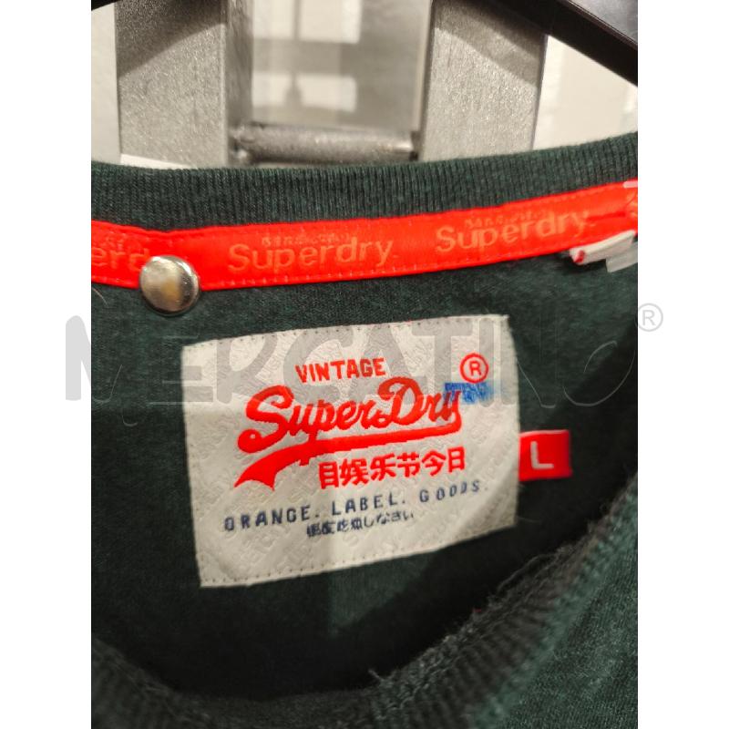 MAGLIA UOMO SUPERDRY VERDE ARANCIO | Mercatino dell'Usato Campobasso 2