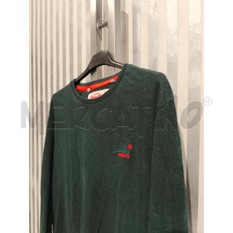 MAGLIA UOMO SUPERDRY VERDE ARANCIO | Mercatino dell'Usato Campobasso 4