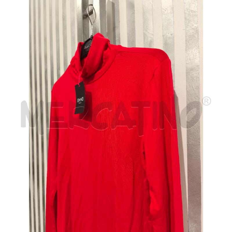MAGLIETTA DONNA EMME MARELLA ROSSO FUOCO COLLO ALTO | Mercatino dell'Usato Campobasso 3