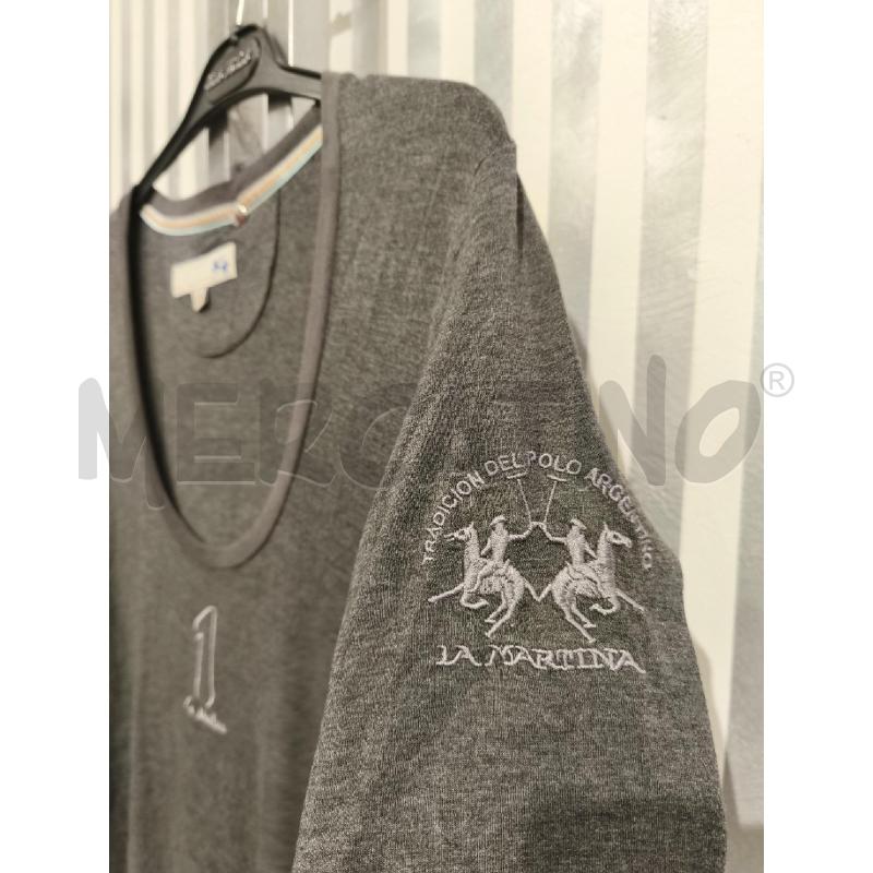 MAGLIETTA DONNA LA MARTINA GRIGIO SCURO 1 | Mercatino dell'Usato Campobasso 3