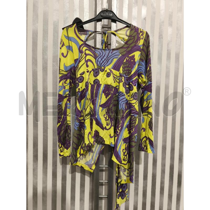 MAGLIETTA DONNA MAX&CO GIALLA VIOLA INDACO | Mercatino dell'Usato Campobasso 1