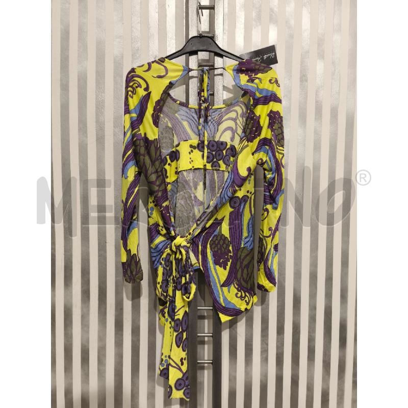 MAGLIETTA DONNA MAX&CO GIALLA VIOLA INDACO | Mercatino dell'Usato Campobasso 4