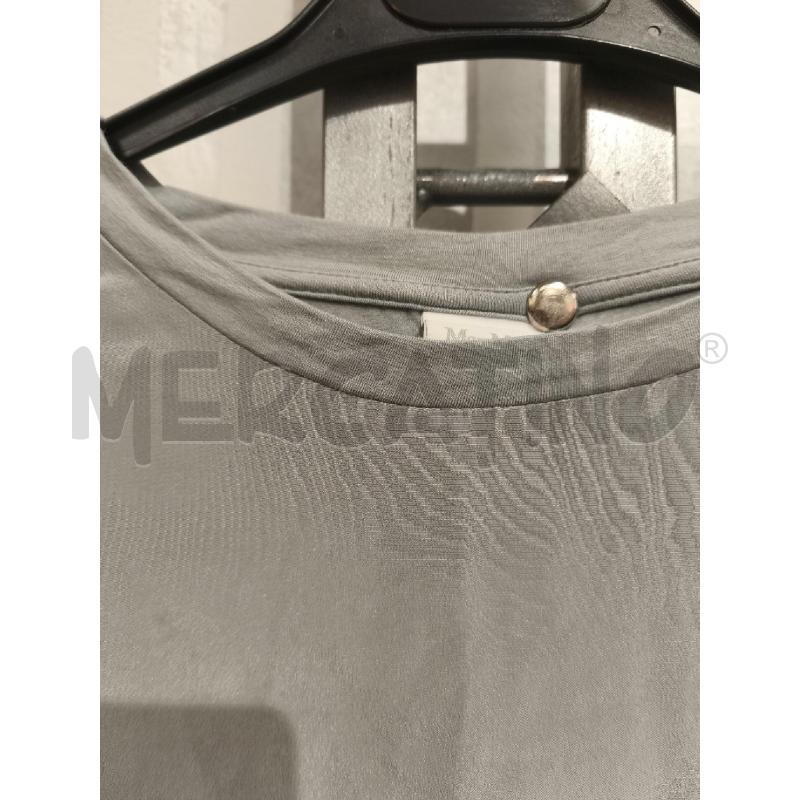 MAGLIETTA DONNA MAX MARA GRIGIO 100SETA | Mercatino dell'Usato Campobasso 4