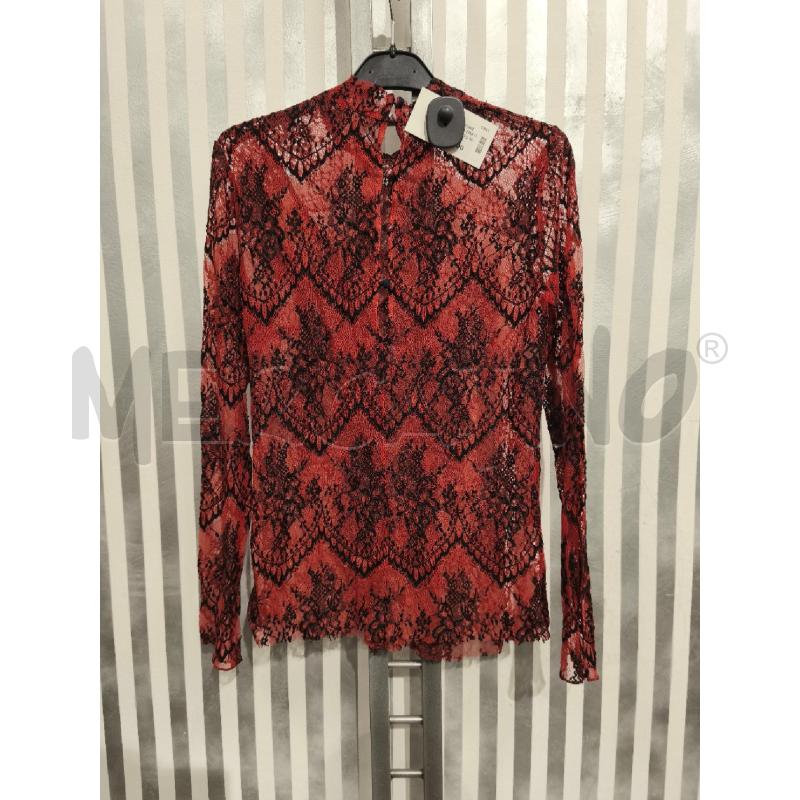 MAGLIETTA DONNA PINKO PIZZO ARANCIO NERO | Mercatino dell'Usato Campobasso 5