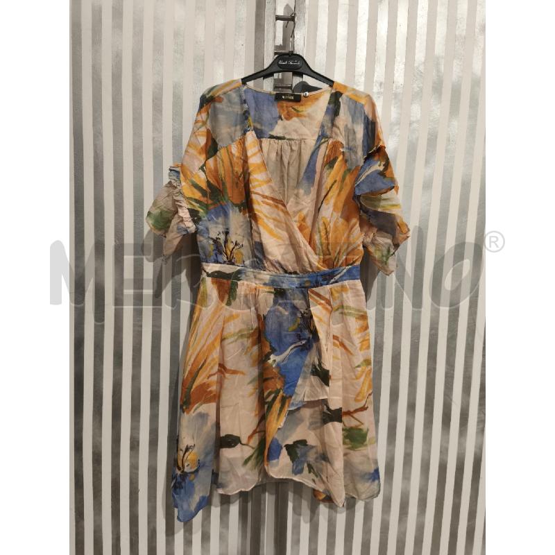 MAGLIETTA DONNA TWINSET ACTITUDE GIALLO E INDACO FIORI | Mercatino dell'Usato Campobasso 1