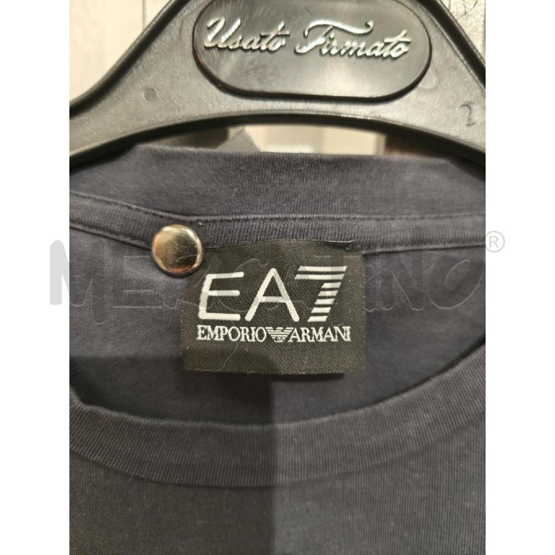 MAGLIETTA UOMO EMPORIO ARMANI GRIGIA SCRITTA BIANCAGIALLA | Mercatino dell'Usato Campobasso 2