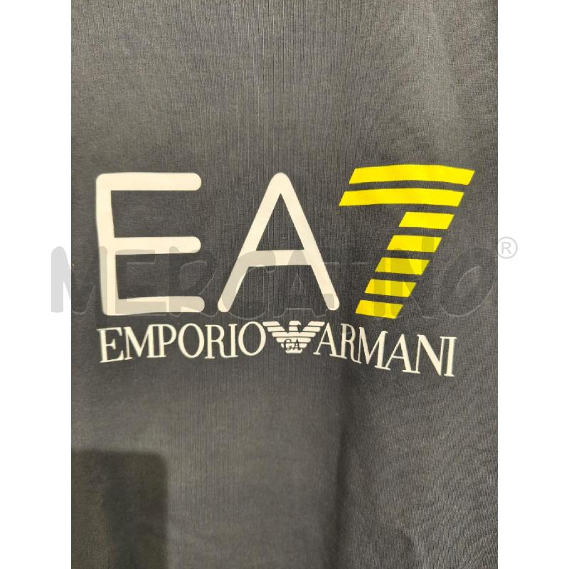 MAGLIETTA UOMO EMPORIO ARMANI GRIGIA SCRITTA BIANCAGIALLA | Mercatino dell'Usato Campobasso 3